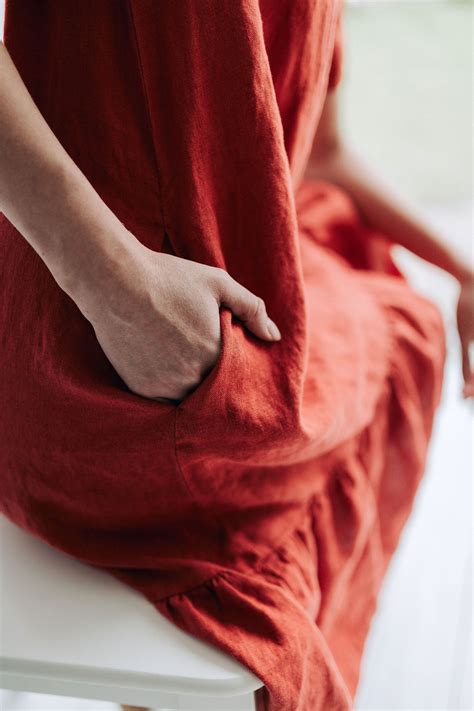 drop waist dress juliana   dress  linen etsy