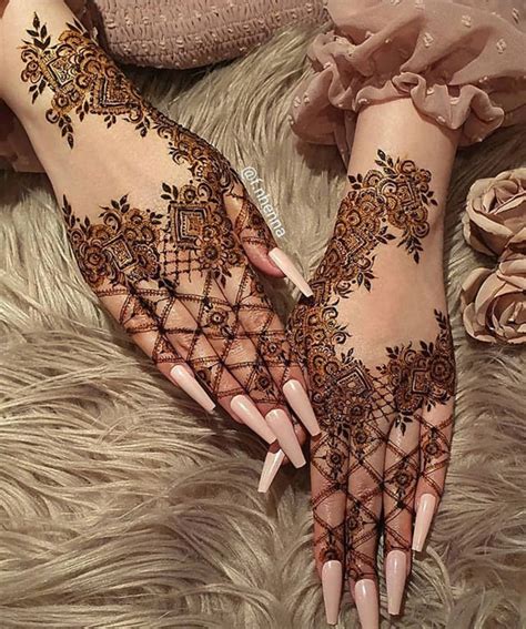captivating henna designs floral glove inspired  fab mood