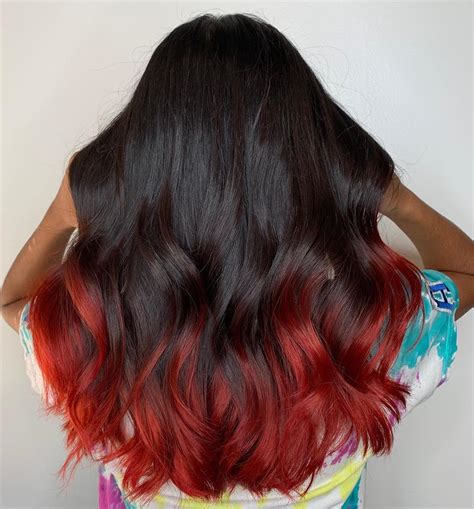 Red Ombre Hair Color Ideas