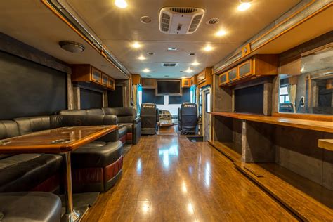 RV Interior Makeover - Safari Transformed into Mobile Talent Lounge – Premier Motorcoach ...