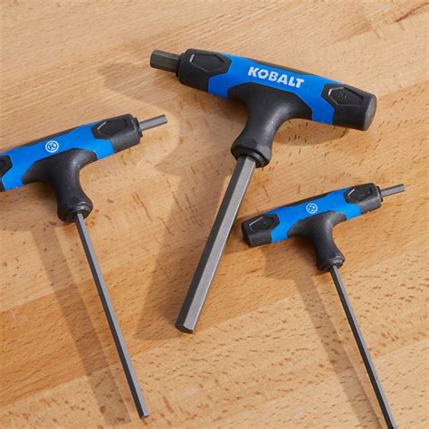 Kobalt Standard (SAE) and Metric Combination (14-Pieces) Hex Key Set ...