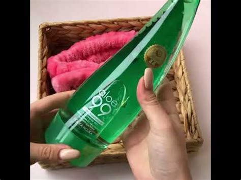 Увлажняющий гель для лица и тела с натуральным соком Aloe Vera - YouTube