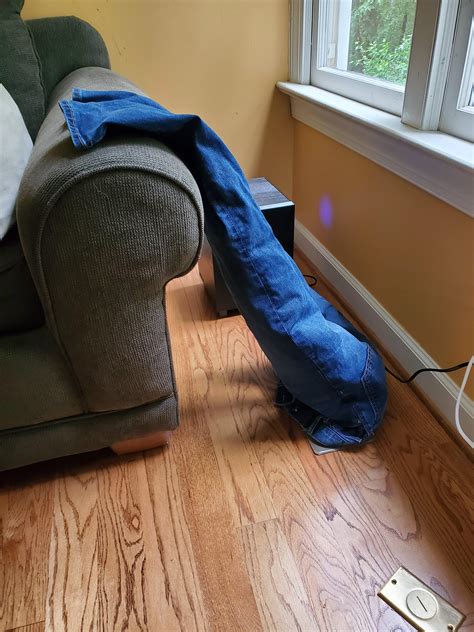 If you want direct airflow from your AC or heater, use a pair of jeans