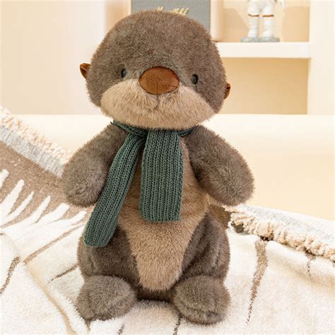 River Otter Stuffed Animal Plush, Cute Otter Stuffed Animals Soft Sea