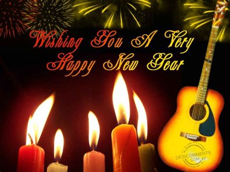 Wishing You A Very Happy New Year - DesiComments.com