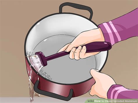 how to clean an aluminum