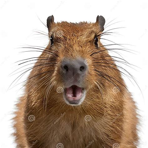 Shocked Capybara stock illustration. Illustration of largest - 320235653