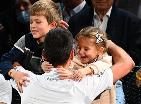 Why Novak Djokovic is so happy to have his wife, son, and daughter ...