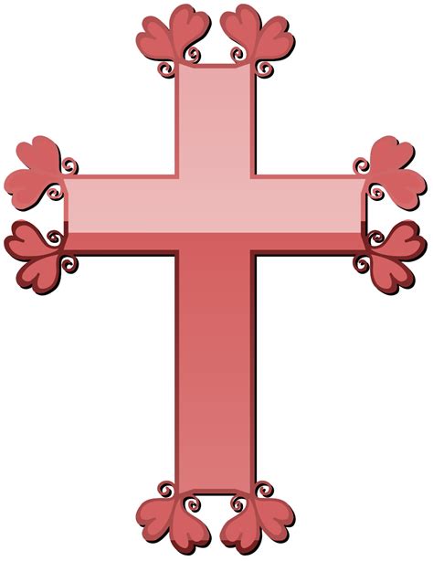 Download Heart Cross (Colour) SVG | FreePNGimg