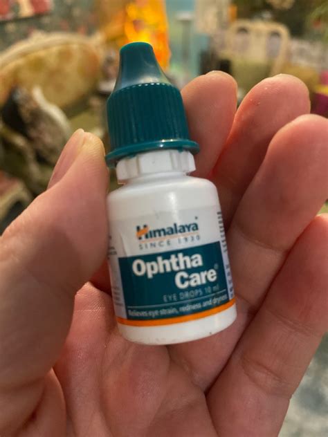 Оптикер (Ophthacare) лосьон от усталости глаз Himalaya | Хималая 10мл ...
