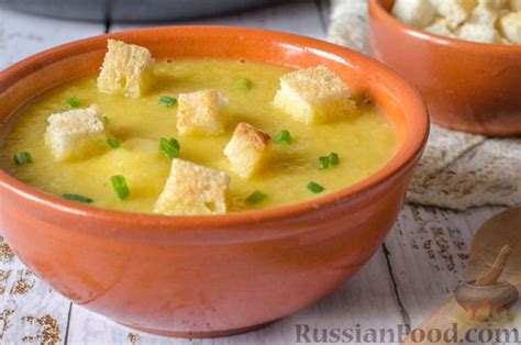 Суп-пюре овощной, рецепты на RussianFood.com: 640 рецептов овощного ...