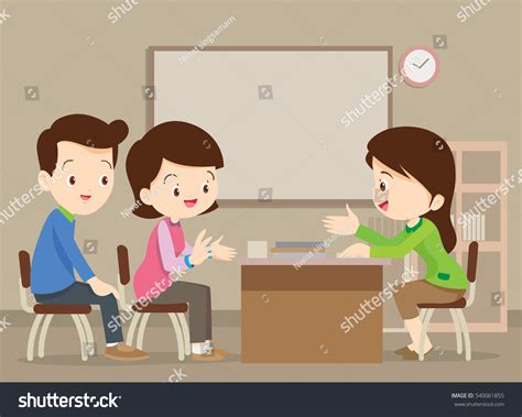 344 Parent Teacher Meeting Stock Vectors, Images & Vector Art ...