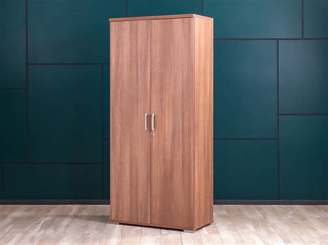 Шкаф для документов офисный 800x410x1790 Закрытый ЛДСП Орех Италия ...