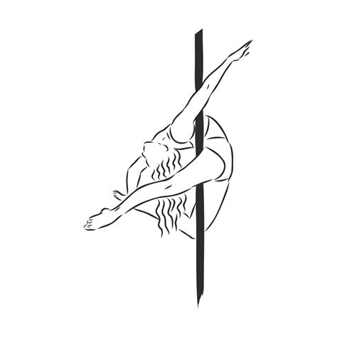 desenho vetorial de strip-tease 8686312 Vetor no Vecteezy