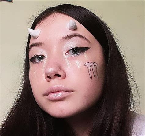Макияж энергетик «белый Монстр» inst:pivo.varka