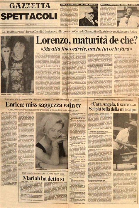 ANGELA CAVAGNA - OFFICIAL WEBSITE - LA GAZZETTA DEL LUNEDÃŒ