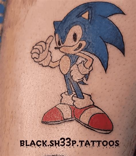 Sonic Tattoo Design Images (Sonic Ink Design Ideas) Tattoo Images ...