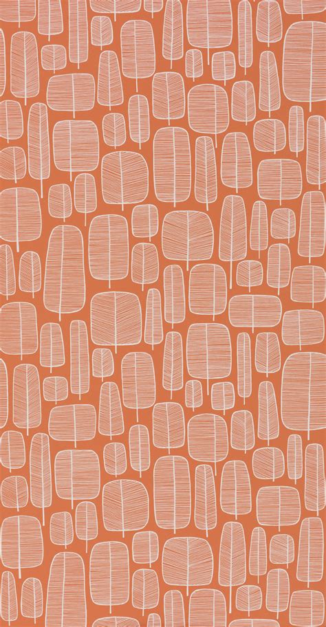burnt orange wallpaper