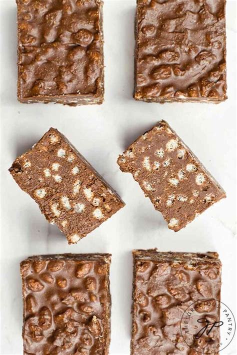 Homemade Crunch Bars Recipe | The Gracious Pantry