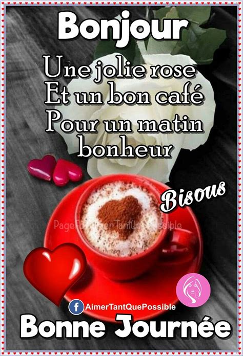 Bonjour mon amour - Messages et SMS