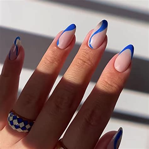 20+ Ridiculously Cute Blue Summer Nails To Try