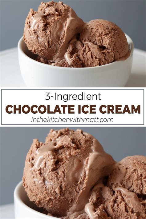 Homemade chocolate ice cream – Artofit