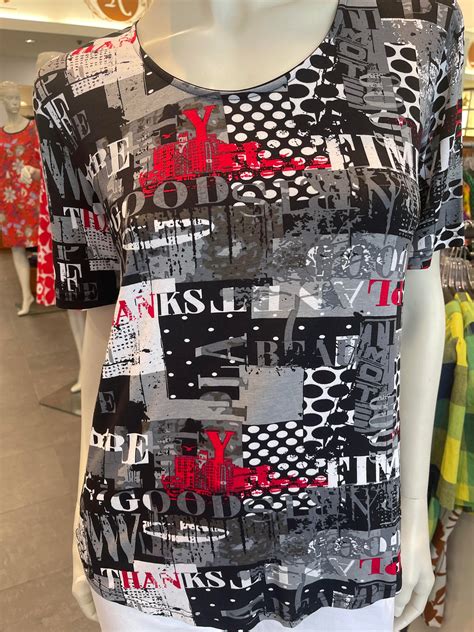 Bittermoon Lucy Top - Red Newspaper Print – ROSSELLINI + SHINE