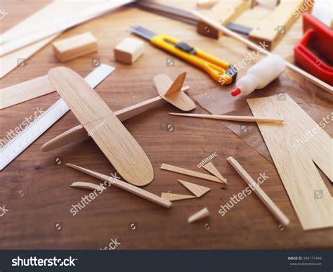 Making Model Airplane Wood Wooden Air Stock Photo 294177449 | Shutterstock