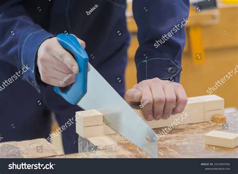 professional man carpenter  hand  stock photo
