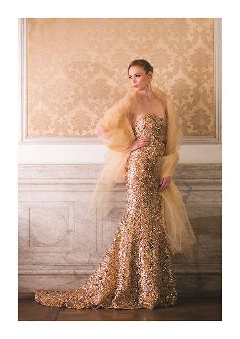 #gold lace gown w/ shawl | Gorgeous gowns, Dream dress, Strapless dress
