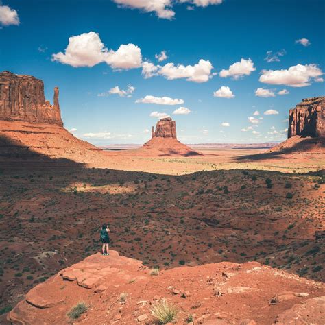 Landscape, Nature, Trees, Plains, Clouds, Rocks 4K Wallpaper