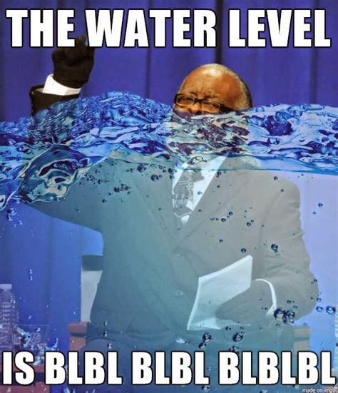The water level is blbl blbl blbl