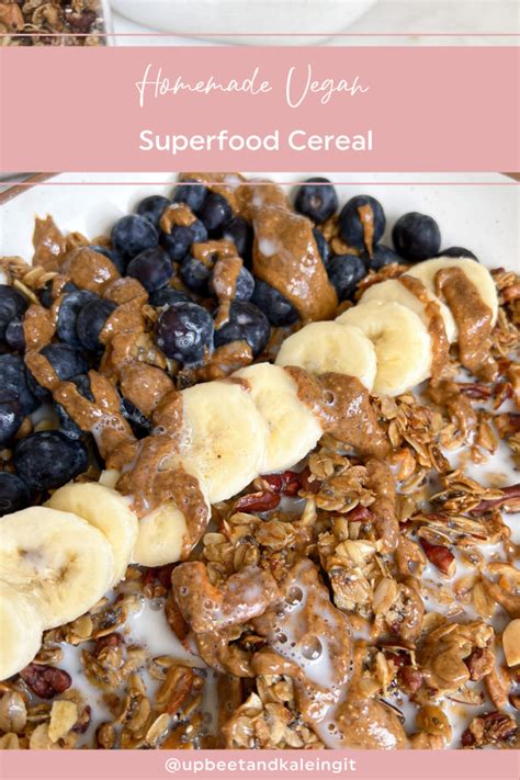 Homemade Vegan Superfood Cereal Recipe