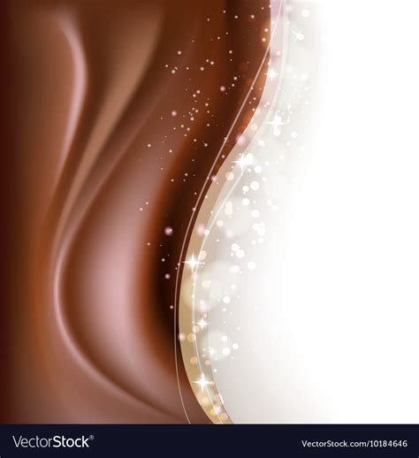 Chocolate brown background Royalty Free Vector Image