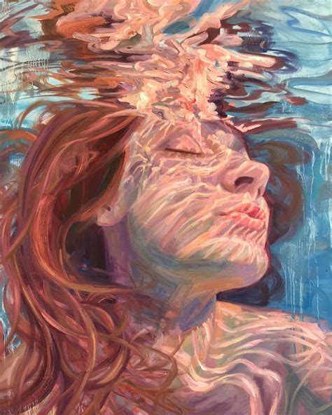 Painting Of Woman In Water – Warehouse of Ideas