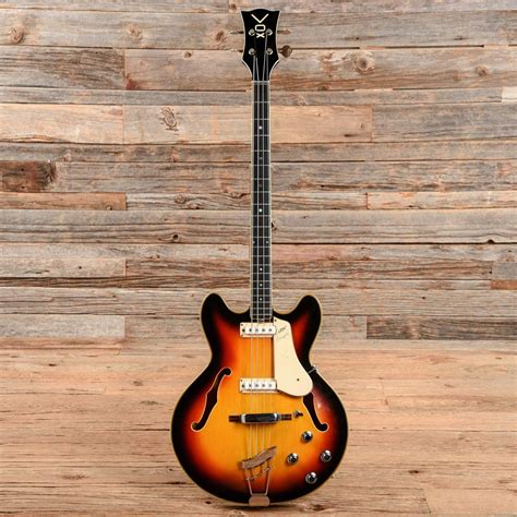 Vox Cougar Bass Sunburst 1960s – Chicago Music Exchange