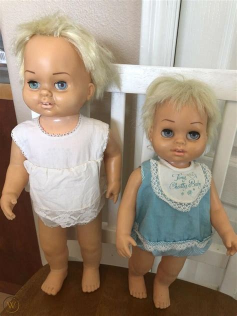 Mattel Tiny Chatty Baby and Tiny Chatty Brother - Guide to Value, Marks ...