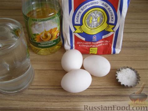 Рецепт: Пластины для лазаньи на RussianFood.com