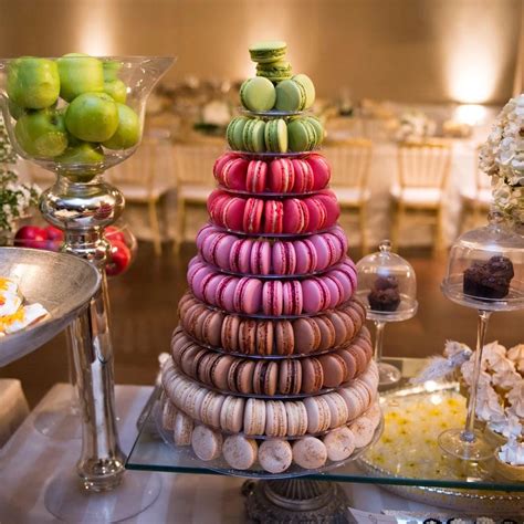 tier macaron tower display stand  french macarons etsy