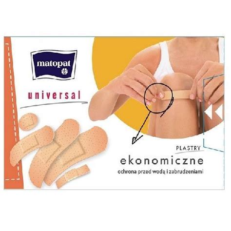 MATOPAT UNIVERSAL zestaw plastrów 20 sztuk cena, opinie, wskazania ...