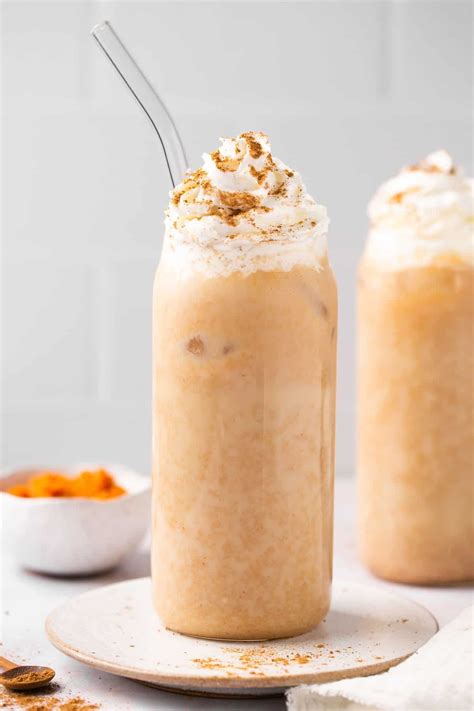 iced pumpkin spiced latte marys  life
