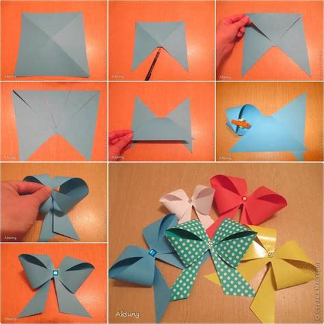 How to DIY Easy Paper Bow for Gift Packing