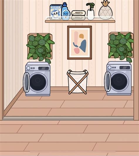 Toca Boca Laundry Room Idea