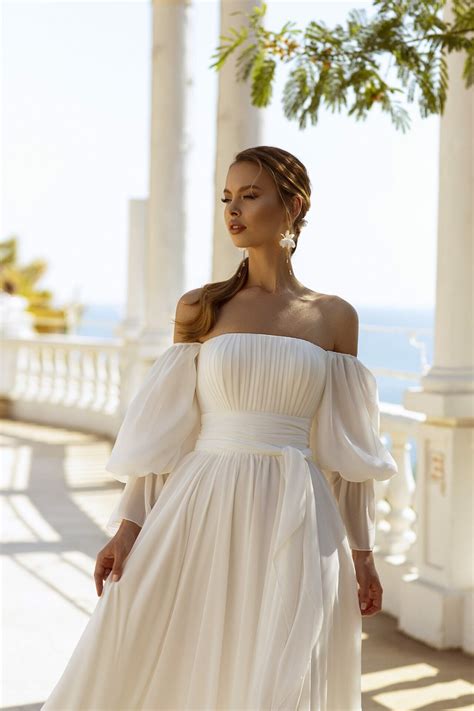 Robe De Mariée Simple Grande Taille | Soirée Blanche