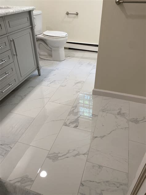 marble bathroom flooring