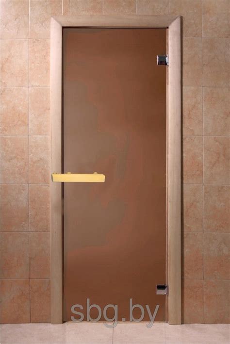 Купить стеклянную дверь в баню DoorWood 700x1900 Теплая ночь в Минске ...