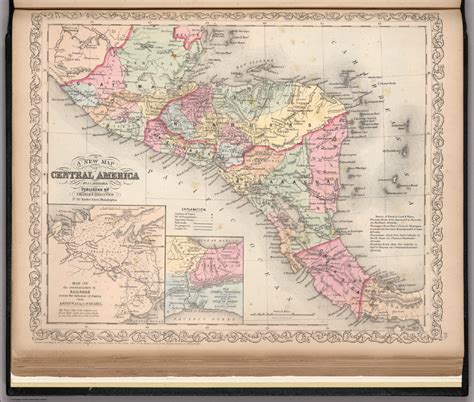 A New Map of Central America - David Rumsey Historical Map Collection