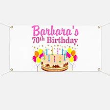 70Th Birthday 70th Birthday Banners & Signs | Vinyl Banners & Banner ...