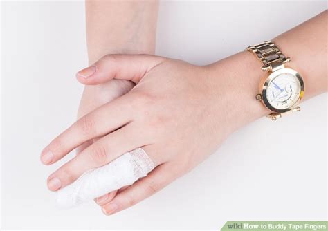 How to Buddy Tape Fingers: 9 Steps (with Pictures) - wikiHow