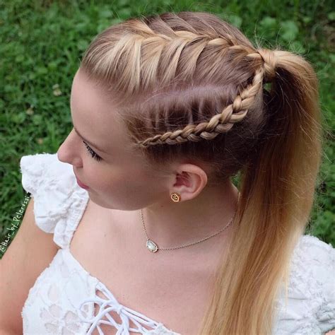 braided hairstyles   ponytail styles   hairstyle magazine
